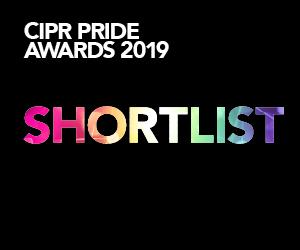 CIPR Pride awards 2019 SHORTLIST media relations award